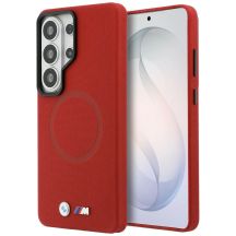 BMW M Metal Logo MagSafe Case for Samsung Galaxy S26 Ultra - Red
