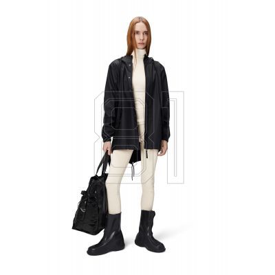 7. Rains unisex Fishtail Jacket W3 18010 01 Raincoat
