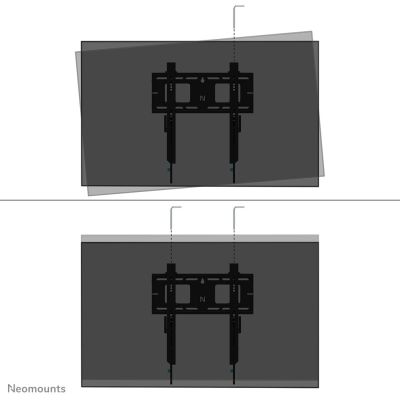 16. Neomounts WL30-750BL14 TV mount 190.5 cm (75") Black