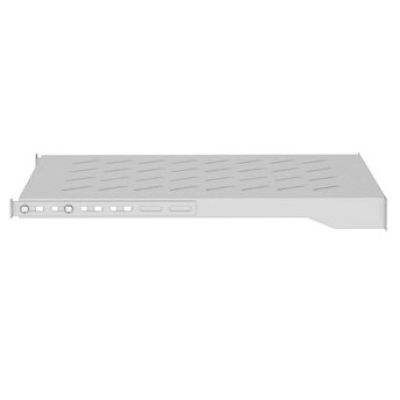 2. Lanberg shelf for 19" 800mm cabinets (1U/ 483 x 500 mm, load capacity up to 25 kg, 4-point mounting)