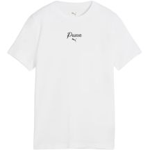 Puma Ess Script Tee Kids' T-Shirt White 692542 02