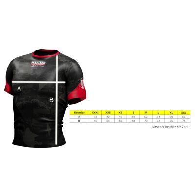 2. Masters Training T-shirt M 045551-M