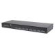 16. Digitus Modular console with 17” (43.2 cm) TFT monitor, 8-port KVM switch & touchpad, German keyboard