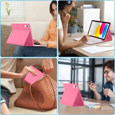 9. Tech-Protect SC Pen Case for iPad 10.9” 10 / 2022 / 11” 11 / 2025 - Pink
