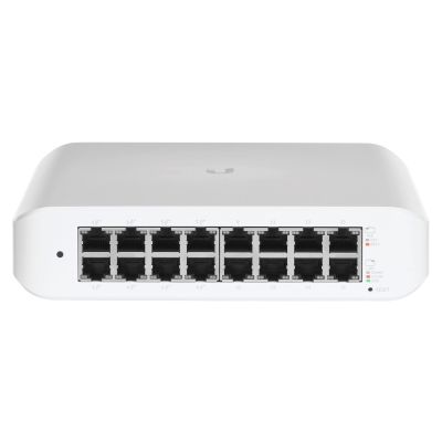 4. Switch Ubiquiti UniFi Lite 16 PoE 16p PoE (PoE+: 8;) Managed Gigabit (USW-Lite-16-PoE-EU)