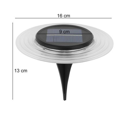 31. SOLAR DISC LAMP 28 LEDS FOR GROUND OR WALL MOUNTING