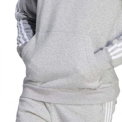 6. adidas Essentials Fleece 3-Stripes Hoodie M IJ6474