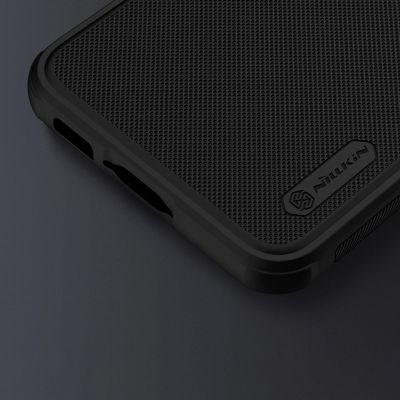 12. Nillkin Super Frosted Shield Pro case for Samsung Galaxy S23+ armored cover + phone stand red