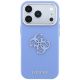 3. Guess Grained & Big Resin Logo case for iPhone 18 Pro / 17 Pro - blue