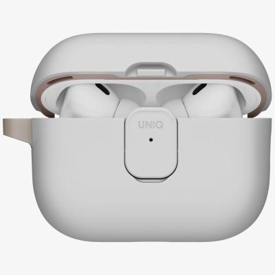 2. Uniq Clyde Case for AirPods Pro 3rd Gen - Gray-Beige
