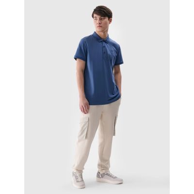 4. Men's regular polo shirt 4F 4FWMM00TPTSM367-32S