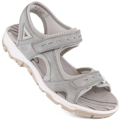 8. Comfortable Rieker W RKR674 sandals gray