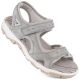8. Comfortable Rieker W RKR674 gray sandals