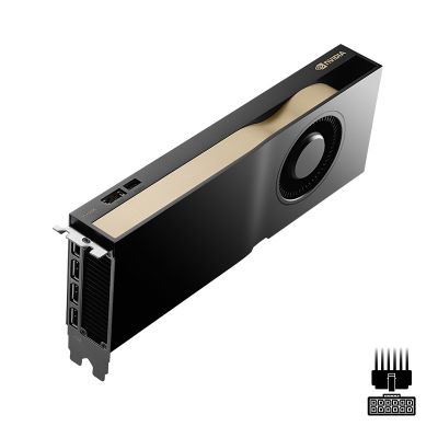 10. PNY NVIDIA RTX 5000 Ada Generation graphics card, 32 GB GDDR6 ECC 256-bit, PCIe 4.0 x16, Dual Slot, 4x DP 1.4a, ATX - ATX bracket, 1x 16-pin power supply cable, small box