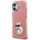 2. Karl Lagerfeld IML Aquarelle Choupette & Logo iPhone 16 Case - Pink