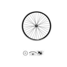Wheel 27.5'' front V-BRAKE O-black/P-black