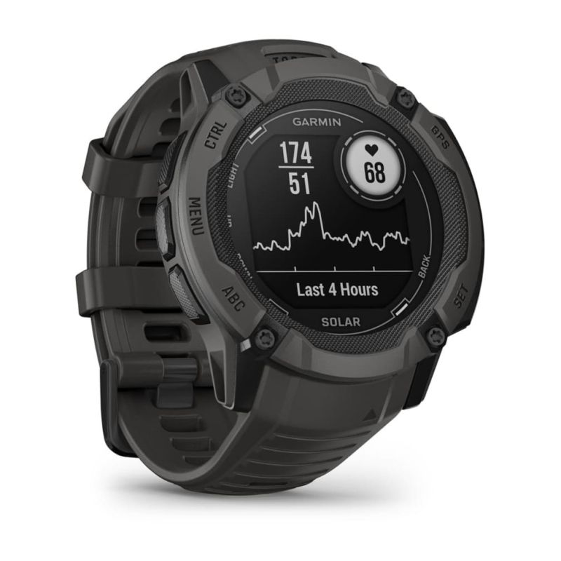16. Garmin Instinct 2X SOLAR Sports Watch Graphite