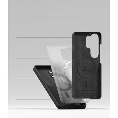 6. Ringke Silicone MagSafe Case for Samsung Galaxy S26 Ultra - Black