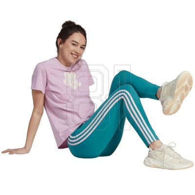 4. adidas Essentials 3-Stripes High-Waisted Single leggings W IL3378