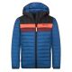 Trollkids Eikefjord Ultra-light Polyfiber Jacket alpine blue/black/radiant red/chestnut brown (463-144)