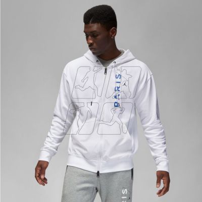 2. Nike PSG FLC FZ Jordan M DN6150-100 sweatshirt