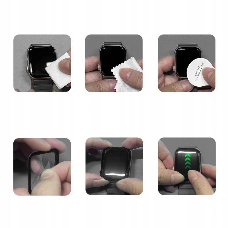 3. Tech-Protect Glass Flex+ 2-pack hybrid glass for Garmin Venu 3 - black