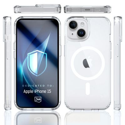 5. 3mk Armor MagCase for iPhone 15 - transparent