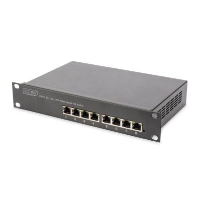 Digitus 10-inch 8-Port Gigabit Ethernet PoE Switch