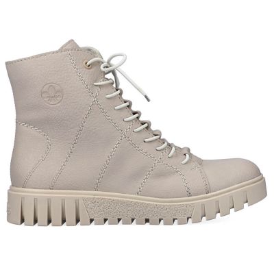 10. Rieker W RKR279C insulated platform ankle boots, beige