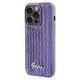 2. Guess Sequin Script Metal case for iPhone 13 Pro Max - purple