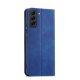 3. Magnet Fancy Case for Samsung Galaxy S23 Ultra Cover with Flip Wallet Stand Blue