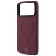 6. Mercedes Leather 3D MagSafe Case for iPhone 17 Pro Max - Navy Blue
