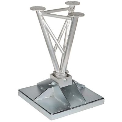 ARTICULATED BASE FOR LATTICE MASTS WITH GUY LEADERS MK-1.5/POD-G