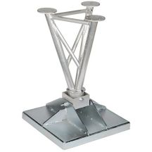 ARTICULATED BASE FOR LATTICE MASTS WITH GUY LEADERS MK-1.5/POD-G