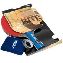 Stiga Rite table tennis racket + terry cloth and wrapper 151901