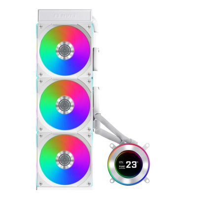 2. Lian Li GA II Hydroshift II LCD-C 360CL all-in-one water cooling 12cm White