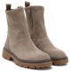 4. Women's beige suede ankle boots M.Daszyński SA259-2