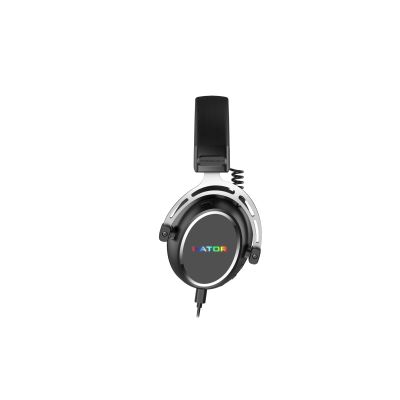 HATOR Hypergang 3 USB Wired & Wireless Headband Gaming Headset USB Type-C / USB Type-A Bluetooth Black