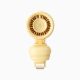 2. Jisulife Stroller Fan 4 5000mAh Mini Fan for Stroller with Metal Clip - Yellow