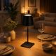 9. ESPERANZA LED DESK LAMP MIRAM BLACK ELD119K