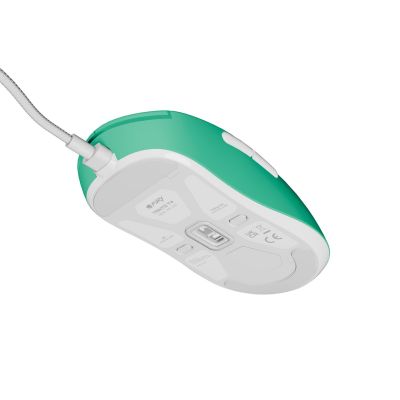 10. Fury Tanto T4 Gaming Mouse, 12,000 DPI, RGB, Mint, Wired
