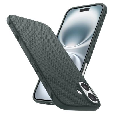 10. Spigen Liquid Air iPhone 16 Case - Green