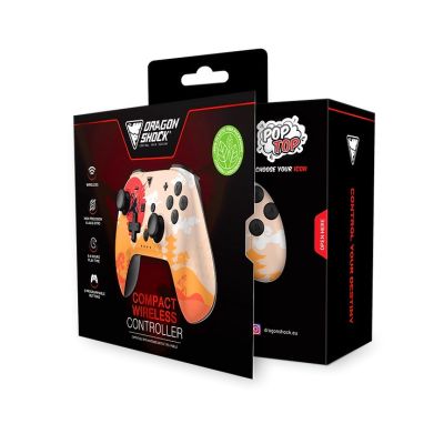 5. Dragonshock PopTop Compact Multicolored Bluetooth Gamepad Nintendo Switch