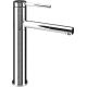 Tall washbasin tap with pull-out spout