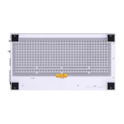 23. Jonsbo D32 STD PC Case, White, Mini Case, mATX, Tempered Glass – White
