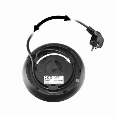 19. ELDOM CORDLESS KETTLE CS30 ACERO 20 L STEEL 1850-2200W TILTING LID, HOT PLATE, SWIVEL BASE
