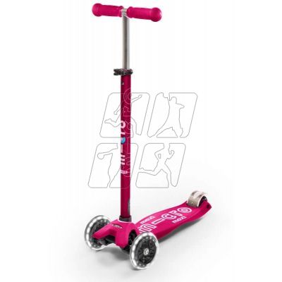 Micro Scooter Maxi Deluxe LED Pink