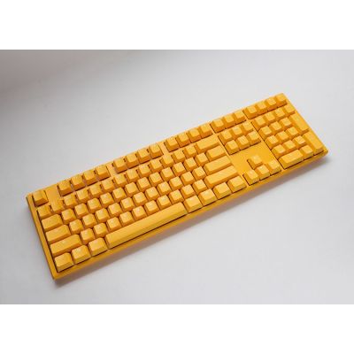 6. Ducky One 3 Yellow Gaming Keyboard USB German Yellow