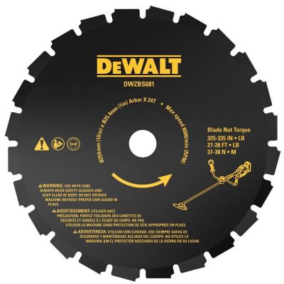 DEWALT 24T CUTTING DISC FOR 54V BRUSHCUTTER