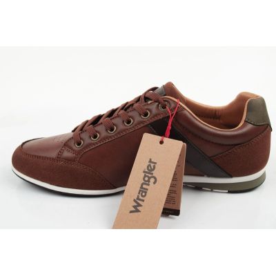 3. Wrangler men's shoes sneakers Rhys brown fashionable shoes